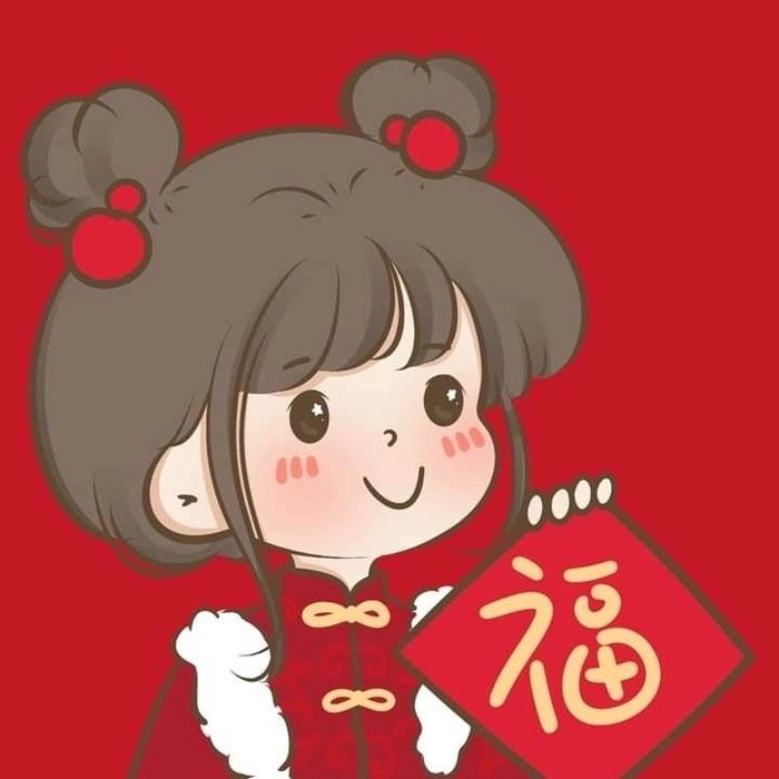 Bộ ảnh chibi Tết dễ thương mang không khí xuân rộn ràng