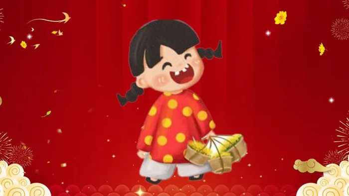 99+ Hình nền Tết Chibi cute, dễ thương cho điện thoại, PC