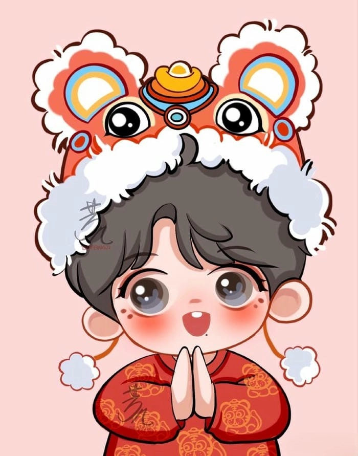 Tổng hợp những ảnh chibi tết dễ thương và độc đáo nhất