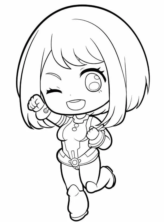 Tải ngay 100+ tranh tô màu chibi siêu cute, đáng yêu cho bé