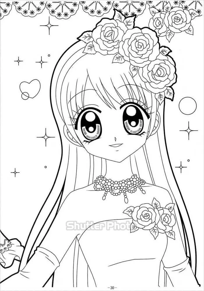 Tổng hợp tranh tô màu chibi cute không thể bỏ qua Update 2026
