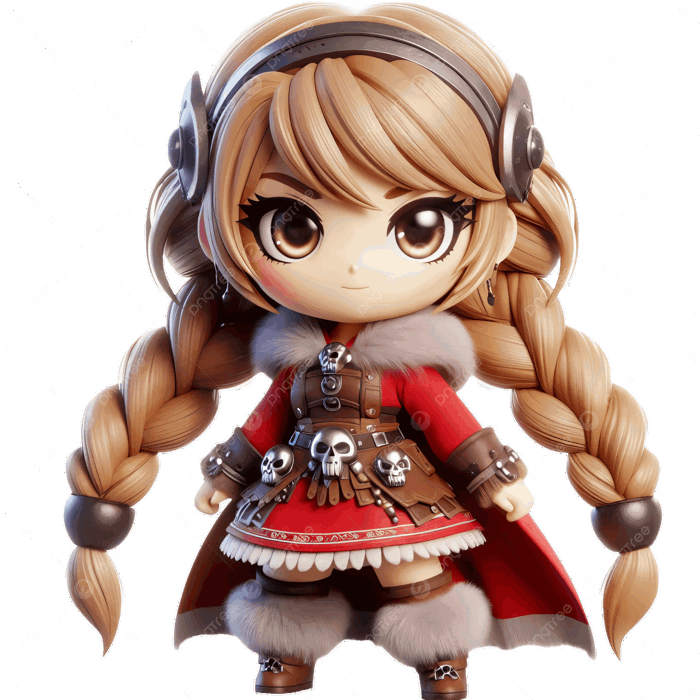 Chibi Tóc Dài Hình ảnh PNG | Vector Và Các Tập Tin PSD | Tải Về Miễn Phí Trên Pngtree