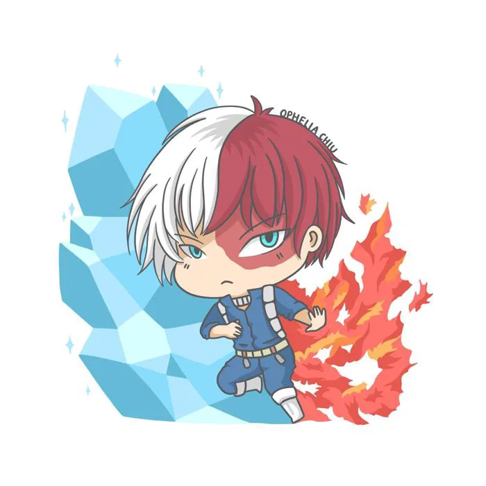 Chibi Todoroki. I need more Shoto. : r/BokuNoHeroAcademia