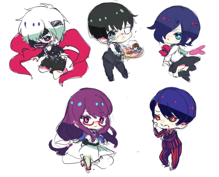 Touka, chibi and chibis anime #695095 on animesher.com