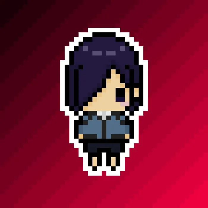 Touka Chibi Pixel Art by Zenxpai on DeviantArt