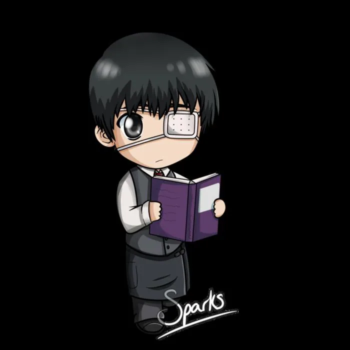 Ken Kaneki - Tokyo Ghoul - Ken Kaneki - chibi - Wattpad