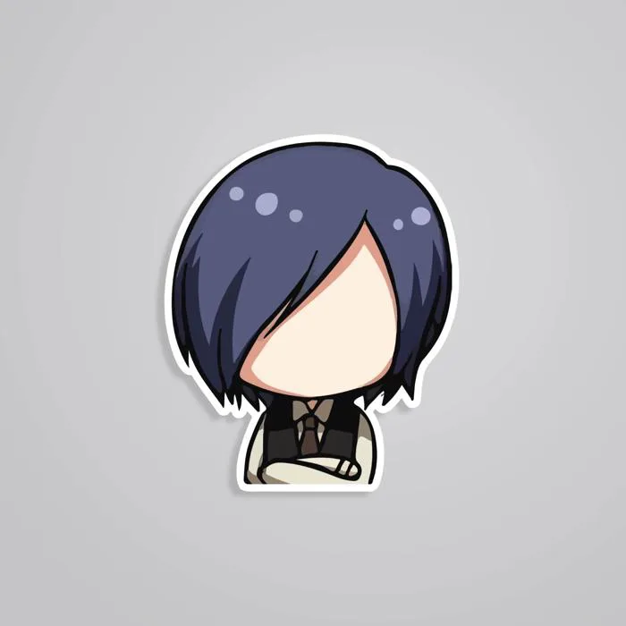 Touka Minimalist Tokyo Ghoul Stickers