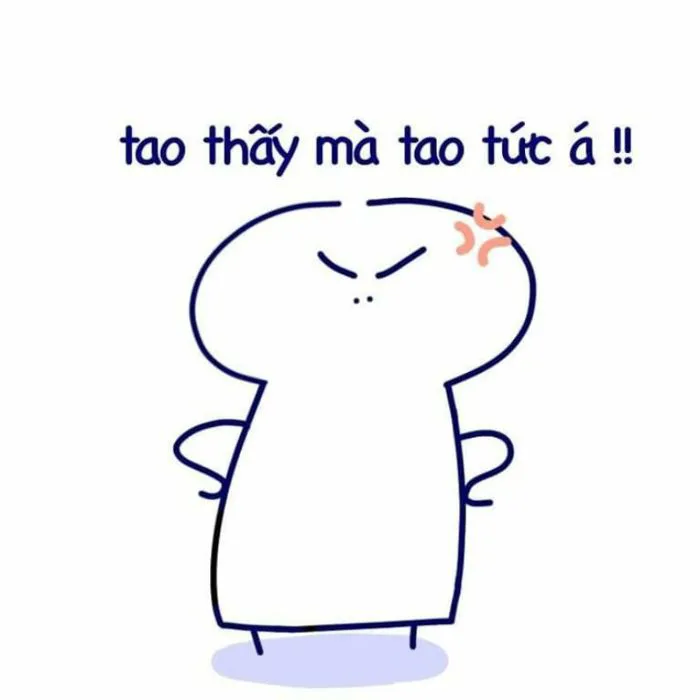 Tổng hợp bộ ảnh meme tức giận cute hài hước nhất mạng xã hội
