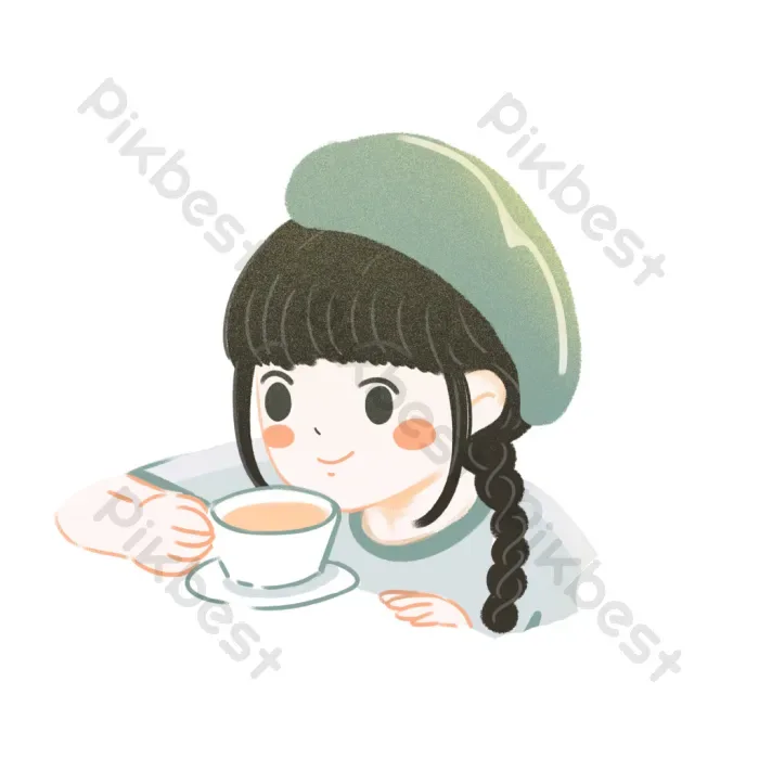 Tải miễn phí Phim Hoạt Hình Cô Bé Dễ Thương Uống Trà Sữa Có Thể Là Yếu Tố  Thương Mại Công cụ đồ họa | PSD chuyên nghiệp - Pikbest