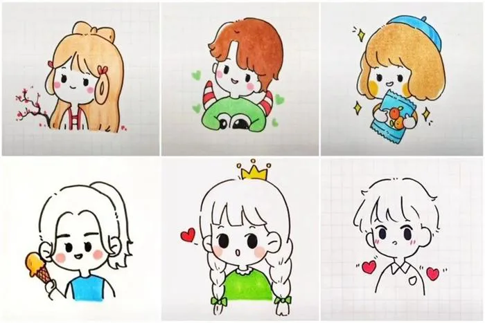 Hình chibi cute dễ vẽ: Hướng dẫn chi tiết cho người mới bắt đầu