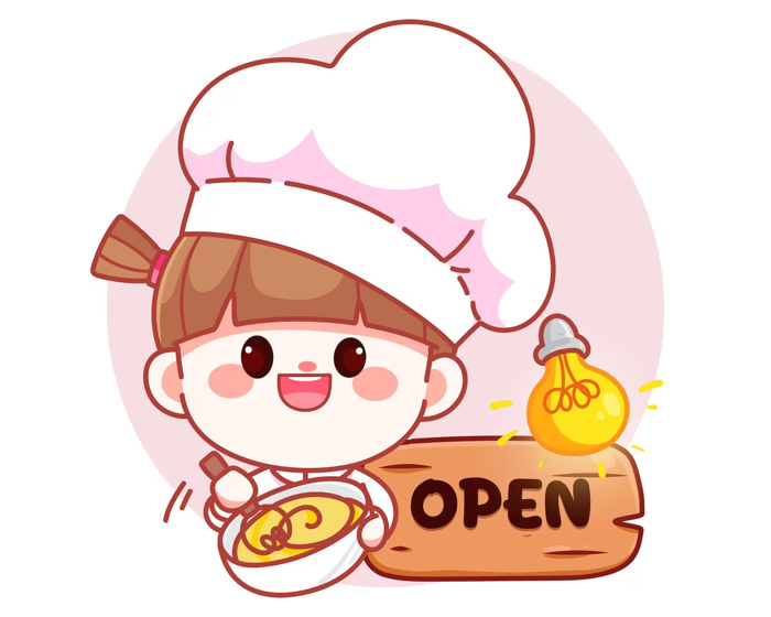 Thiết kế logo chibi cute dễ thương đáng yêu ngộ nghĩnh - Tạo dựng hình ảnh độc đáo và tinh tế | Viết bởi ThietKeWebChuyen-Com
