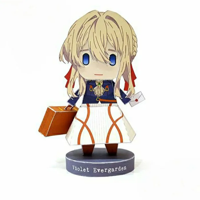 Mô hình giấy anime Violet Evergarden chibi | Shopee Việt Nam