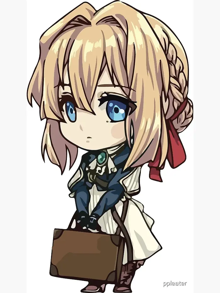 Violet Evergarden Chibi Art