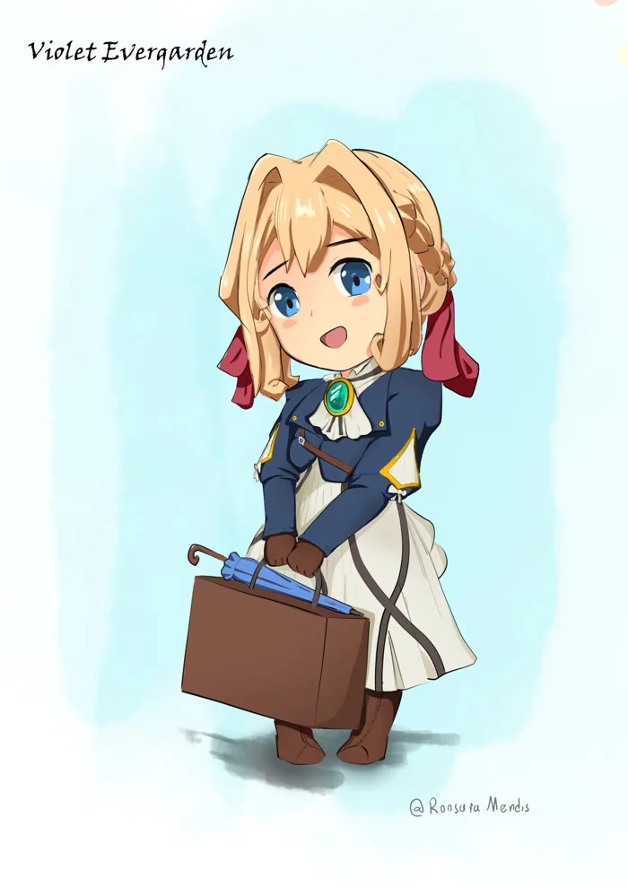 ArtStation - Violet Evergarden Fan Art