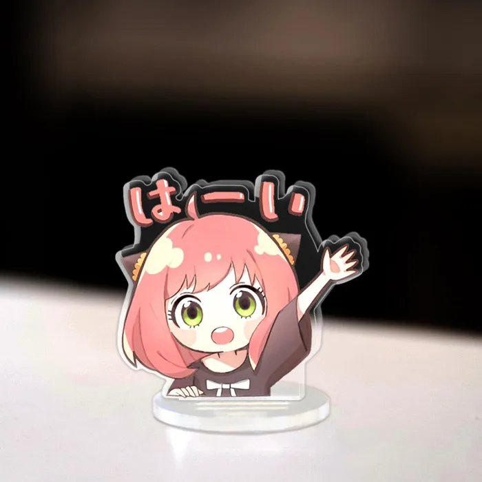 Mô hình Mini Anya Forger Loid Yor Standee Chibi Anime Manga Spy x family  trang trí góc học tập cao 3cm | Shopee Việt Nam