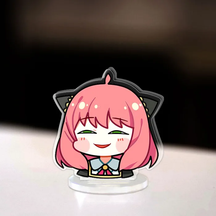 Mô hình Mini Anya Forger Loid Yor Standee Chibi Anime Manga Spy x family  trang trí góc học tập cao 3cm | Shopee Việt Nam