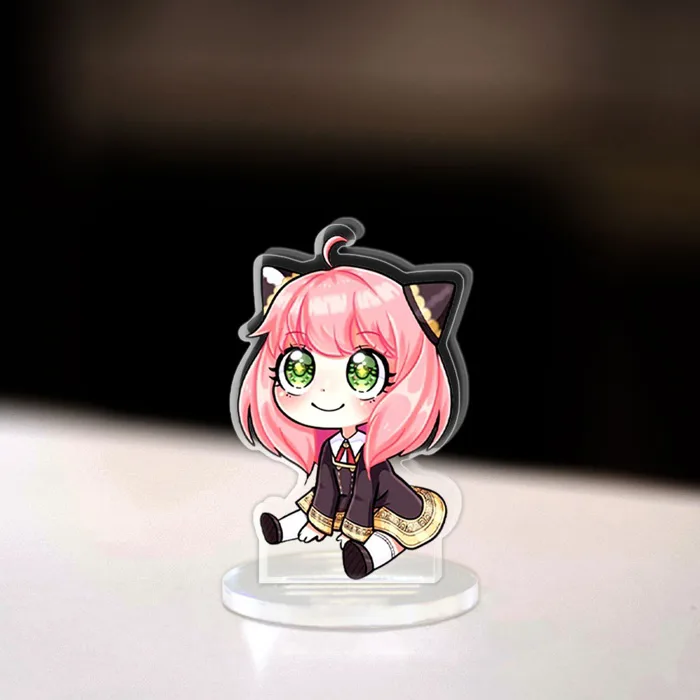 Mô hình Mini Anya Forger Loid Yor Standee Chibi Anime Manga Spy x family  trang trí góc học tập cao 3cm | Shopee Việt Nam