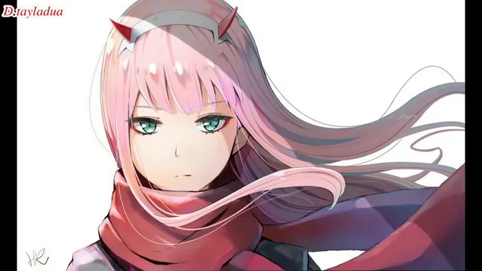 Hình ảnh Zero Two trong Anime Darling in the FranXX || Feel Again ||  D.tayladua