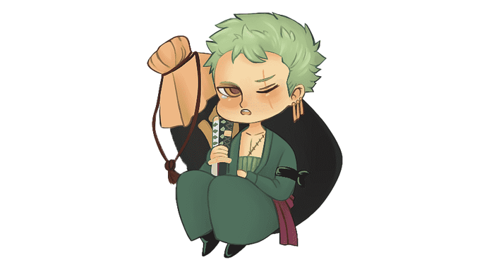 Những hình ảnh Zoro chibi đẹp nhất, đầy sáng tạo và đáng yêu