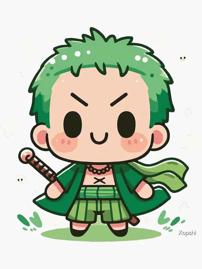 222+ Ảnh Zoro chibi cute đáng yêu hot nhất