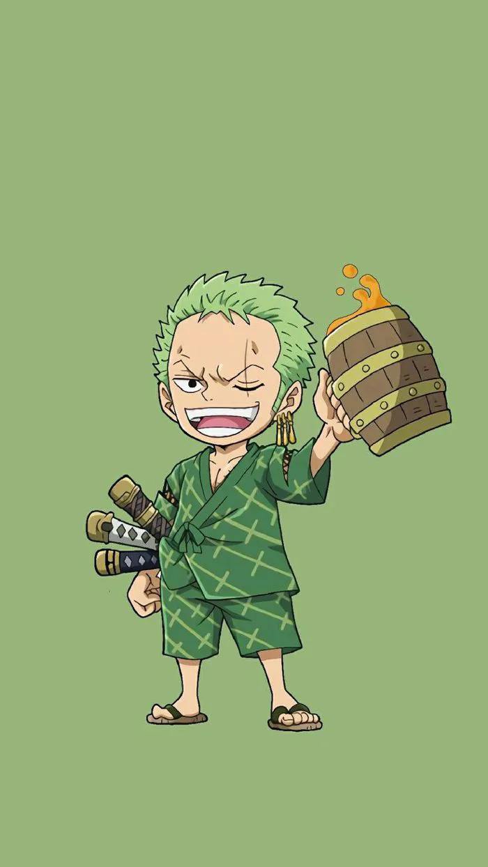 Hình ảnh Zoro chibi cực đẹp - Ảnh Anime cute