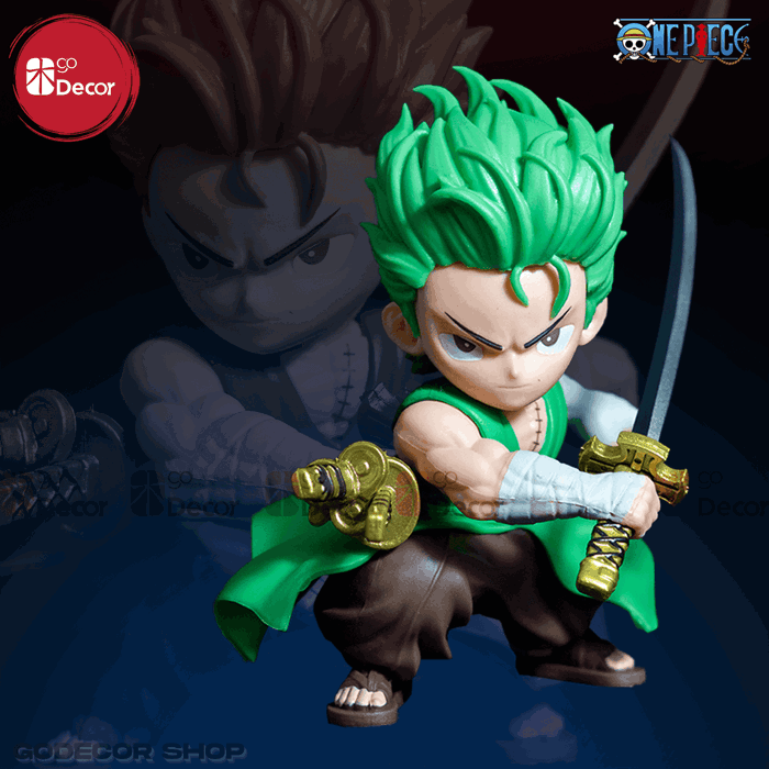 Mô Hình OnePiece Zoro AI Chibi Trạng Thái Chiến Đấu Cao 13cm | Figure  Anime, Trang Trí, Quà Tặng - GoDecor