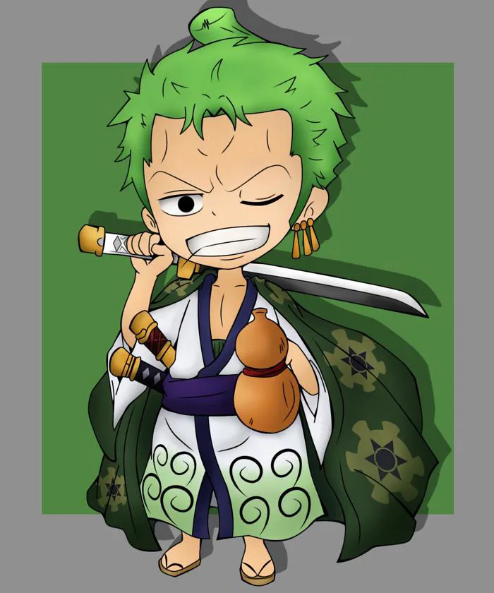 Zoro (phiên bản Chibi) : r/OnePiece