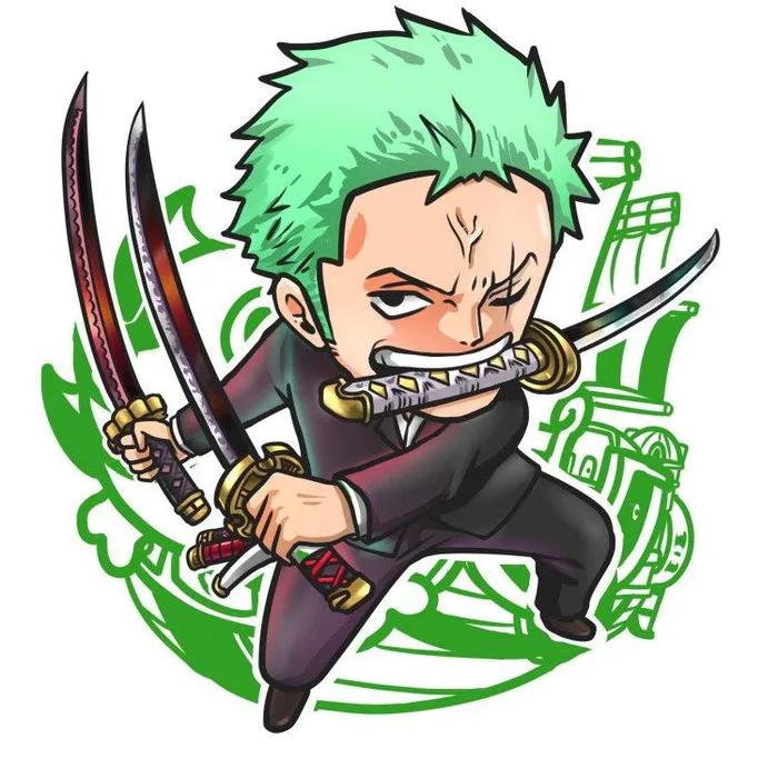 Hình ảnh Zoro chibi đẹp nhất