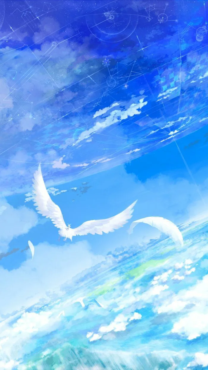 Hình ảnh phong cảnh anime đơn giản Hình ảnh phong cảnh anime đơn giản