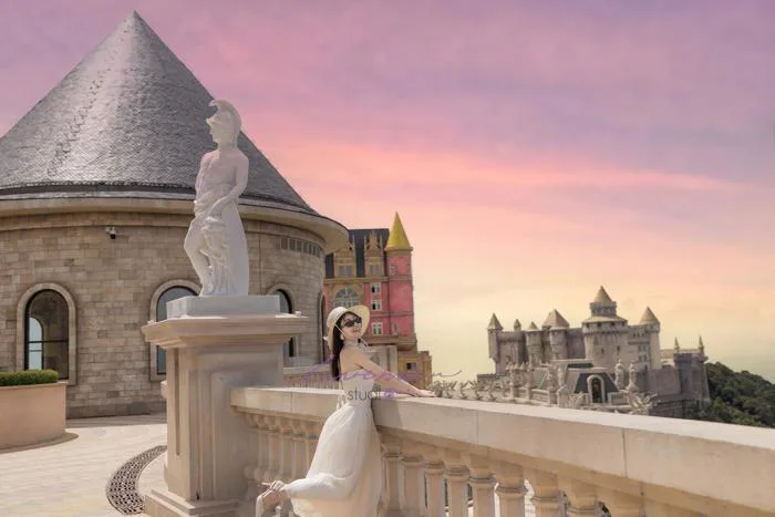 Chụp ảnh ở Bà Nà Hills Đà Nẵng- Dịch vụ chụp hình uy tín tại Lavender studio