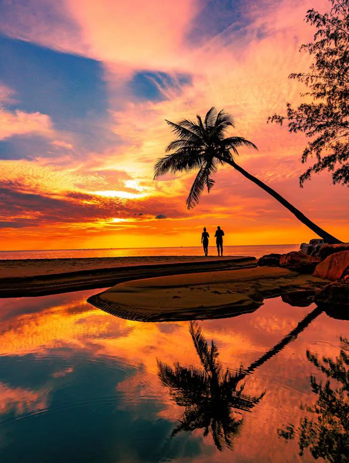 Ngắm hoàng hôn Phú Quốc đẹp nao lòng trong mùa mưa - Báo và Phát thanh,  Truyền hình Bắc Ninh