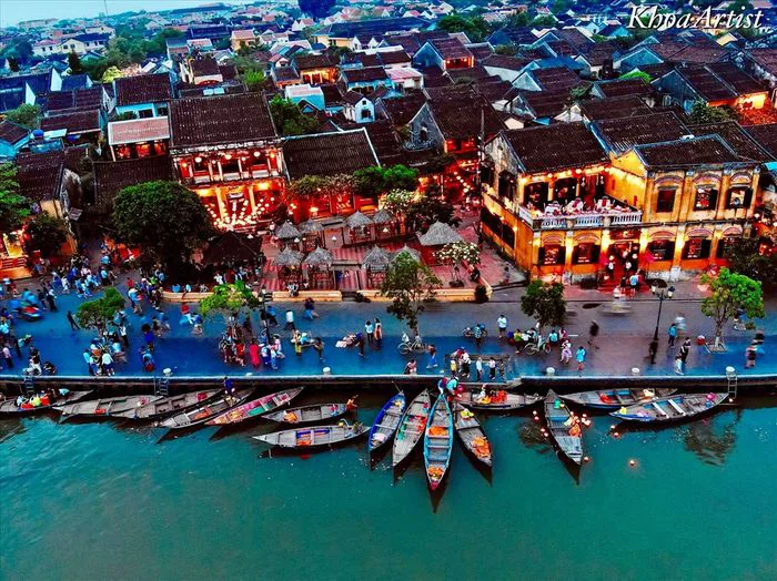 Chiêm ngưỡng cảnh đẹp Hội An nhìn từ góc nhìn trên cao mới lạ