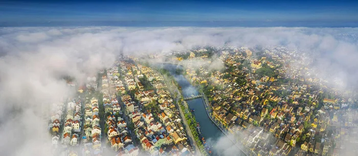 Hội An huyền ảo với góc nhìn từ trên cao