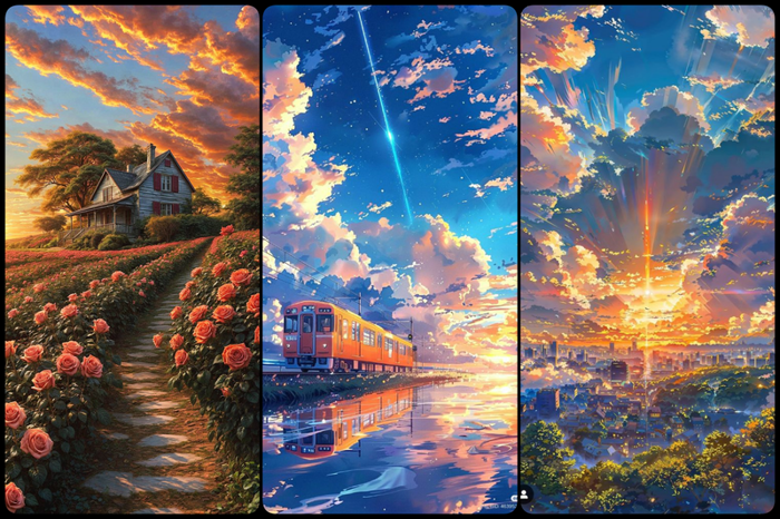 Bộ sưu tập ảnh phong cảnh anime 4K tuyệt đẹp cho hình nền, in ấn