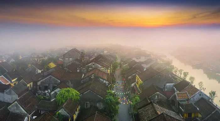 Hội An huyền ảo với góc nhìn từ trên cao