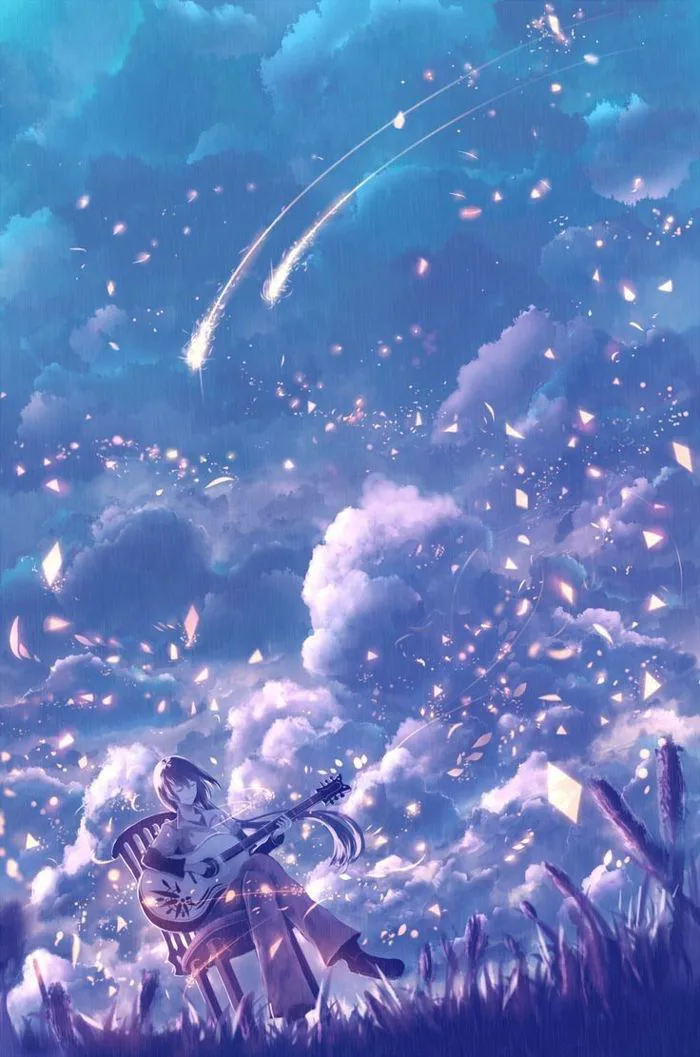 Phong cảnh trừu tượng | Ảnh bầu, Hình vẽ anime, Anime phong cảnh