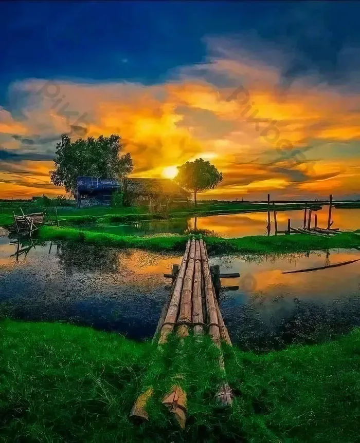 Tải miễn phí Phong Cảnh Làng Quê Xinh đẹp Của Hình Nền Bangladesh Nhiếp Ảnh  | JPG chuyên nghiệp - Pikbest
