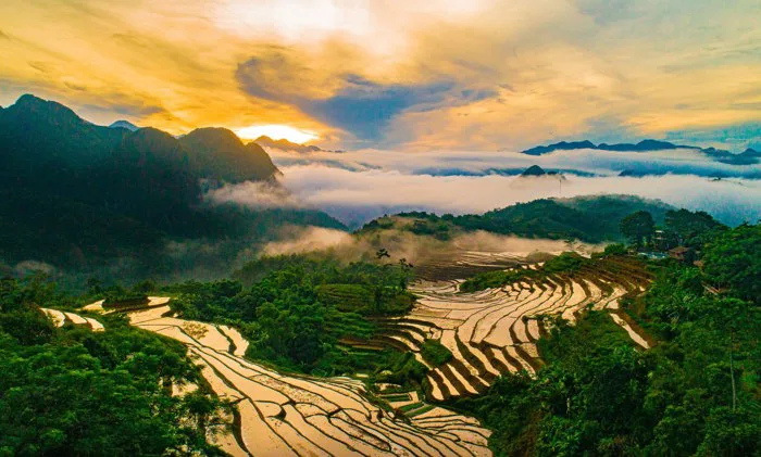 Top 5 địa điểm du lịch miền Bắc mùa nước đổ: Chinh phục vẻ đẹp ngoạn mục của ruộng bậc thang Top 5 địa điểm du lịch miền Bắc mùa nước đổ: Chinh phục vẻ đẹp ngoạn mục của ruộng bậc thang