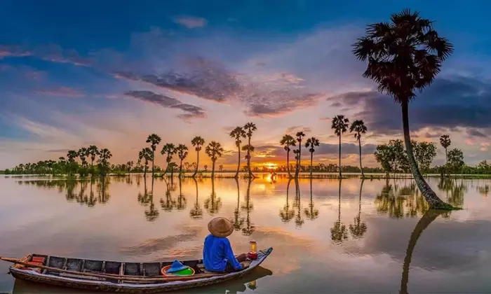 Miền tây mùa nước nổi - Vẻ đẹp đặc trưng vùng đồng bằng sông nước Cửu Long