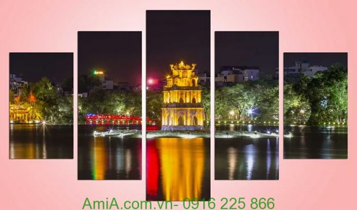Bộ tranh phong cảnh quê hương Việt Nam tuyệt đẹp