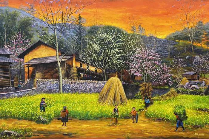 100+ Tranh Sơn Dầu Phong Cảnh Đẹp Đẳng Cấp
