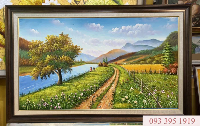 Tranh Sơn Dầu Phong Cảnh Thiên Nhiên - Tranh Sơn Dầu Đẹp