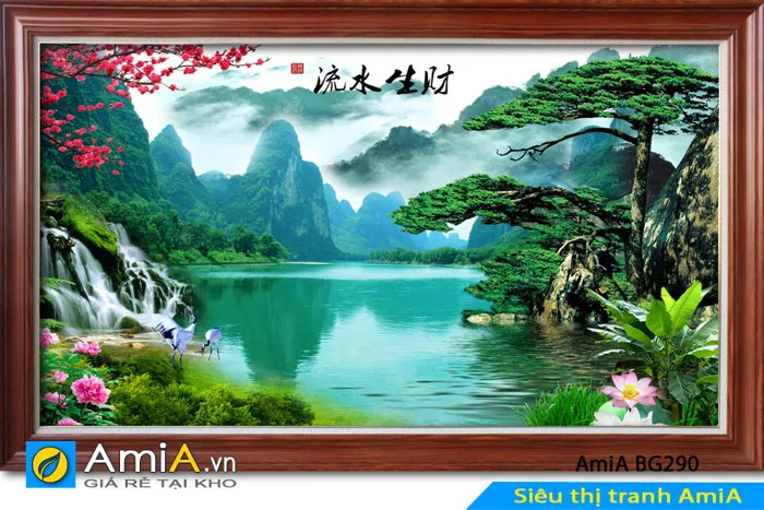 130 mẫu tranh phong cảnh sơn thủy hữu tình đẹp - P3