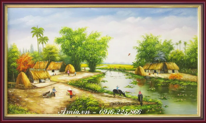 Top 20 tranh phong cảnh sông nước đẹp nhất Việt Nam