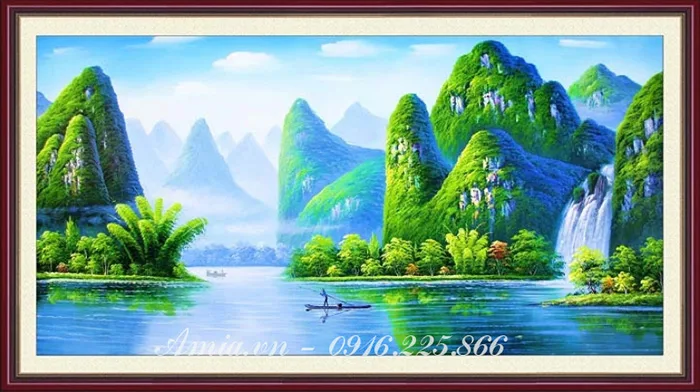 Top 20 tranh phong cảnh sông nước đẹp nhất Việt Nam