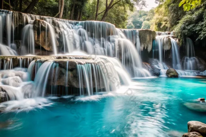 Tải miễn phí Phong Cảnh Thác Nước Tuyệt đẹp Trong Một Khu Rừng Thanh Bình  Nhiếp Ảnh | JPG chuyên nghiệp - Pikbest