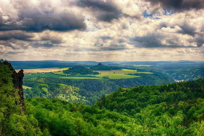 Hình ảnh miễn phí: Thung lũng, hill, thiên nhiên, phong cảnh, bầu trời,  lĩnh vực, rừng