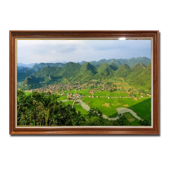 Tranh phong cảnh thung lũng Bắc Sơn đẹp Amia2387
