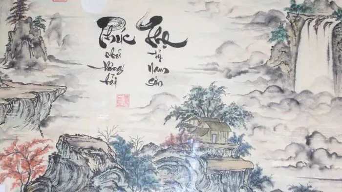Tổng hợp 50 Tranh thủy mặc đẹp nhất
