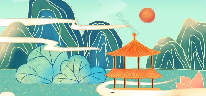 Tải miễn phí Phong Cảnh Cổ đại Phong Cảnh Nước Thủy Triều ảnh Nền Nền | PSD  chuyên nghiệp - Pikbest